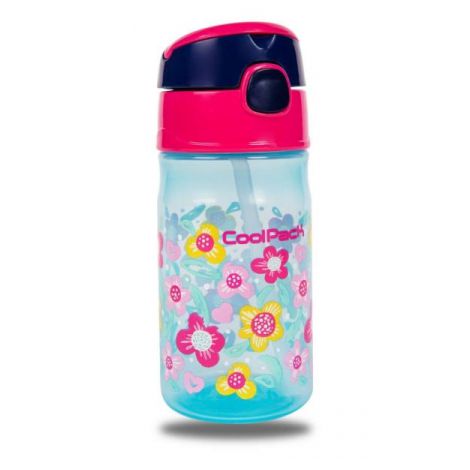 Bidon Coolpack plastikowy Handy Margaret Kwiaty, 350ml